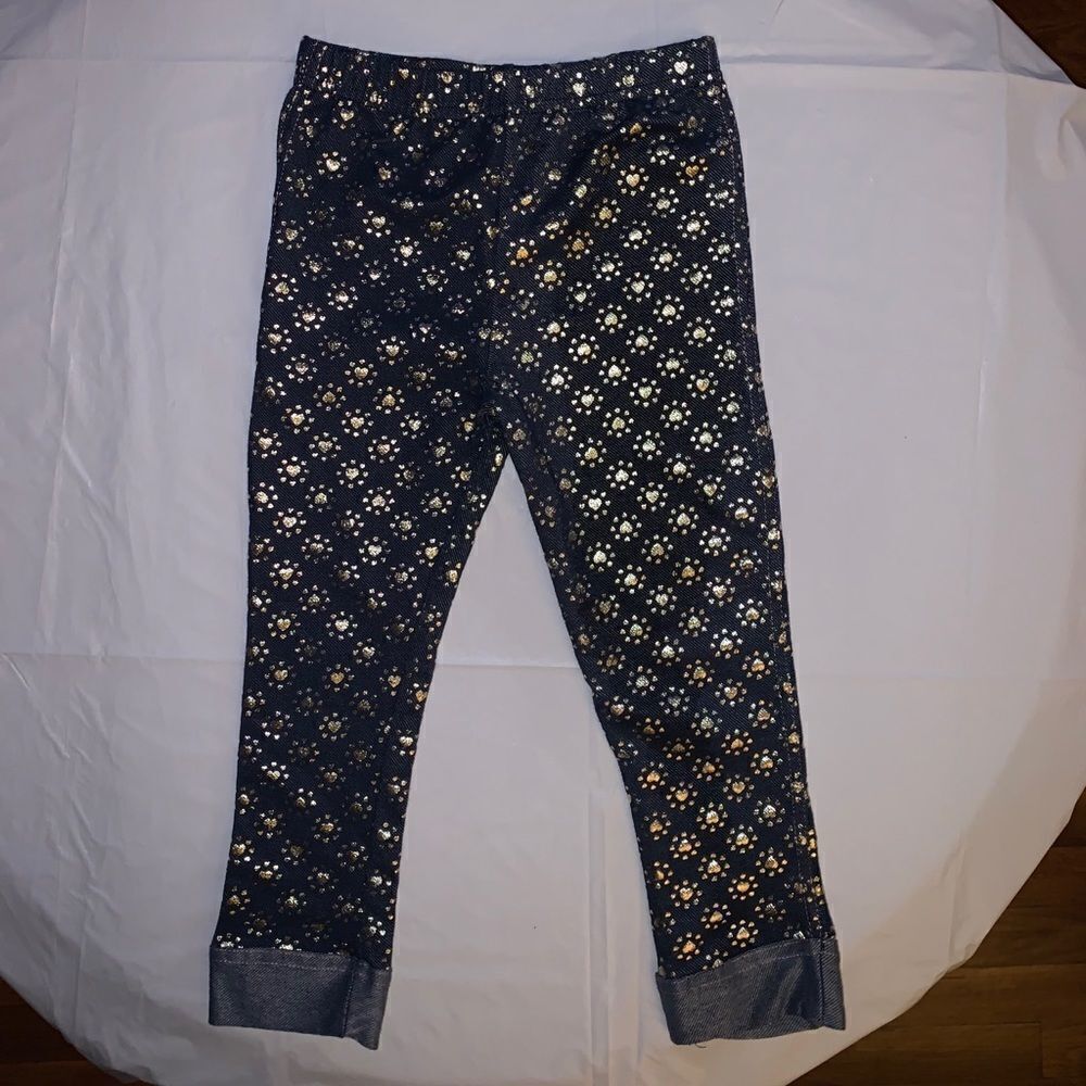 🌹2 for 10...NWOT Patterned Leggings Size 5
